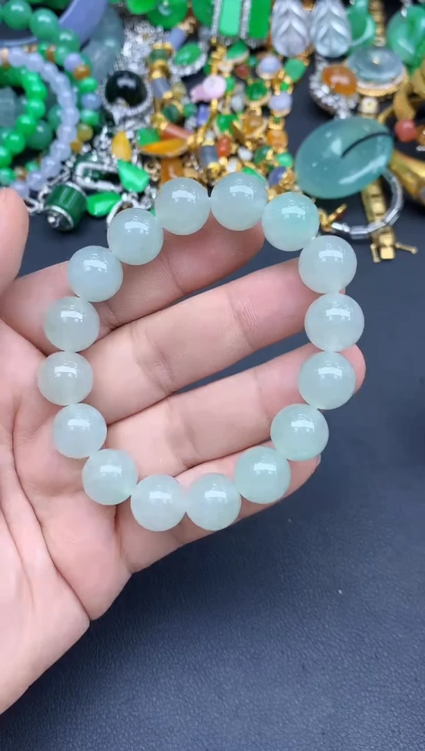 未镶嵌手链翡翠316-春日珠宝