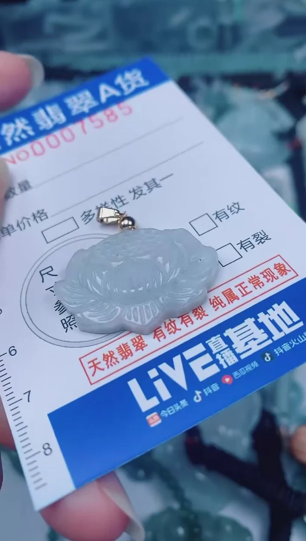 颈饰未镶嵌翡翠00007585