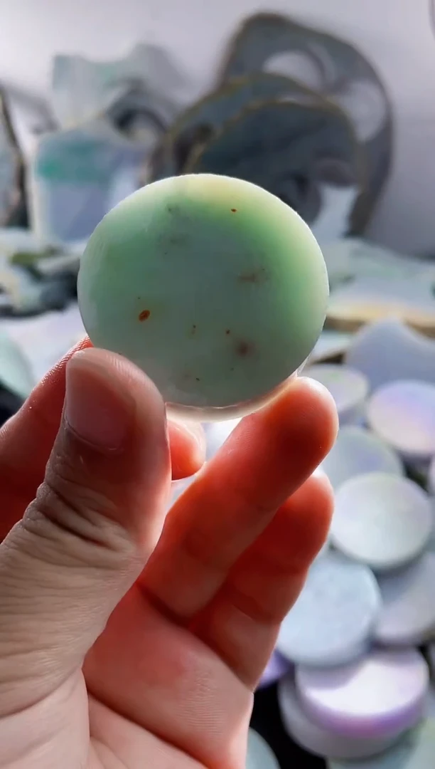 翡翠裸石天然A货翡翠1453