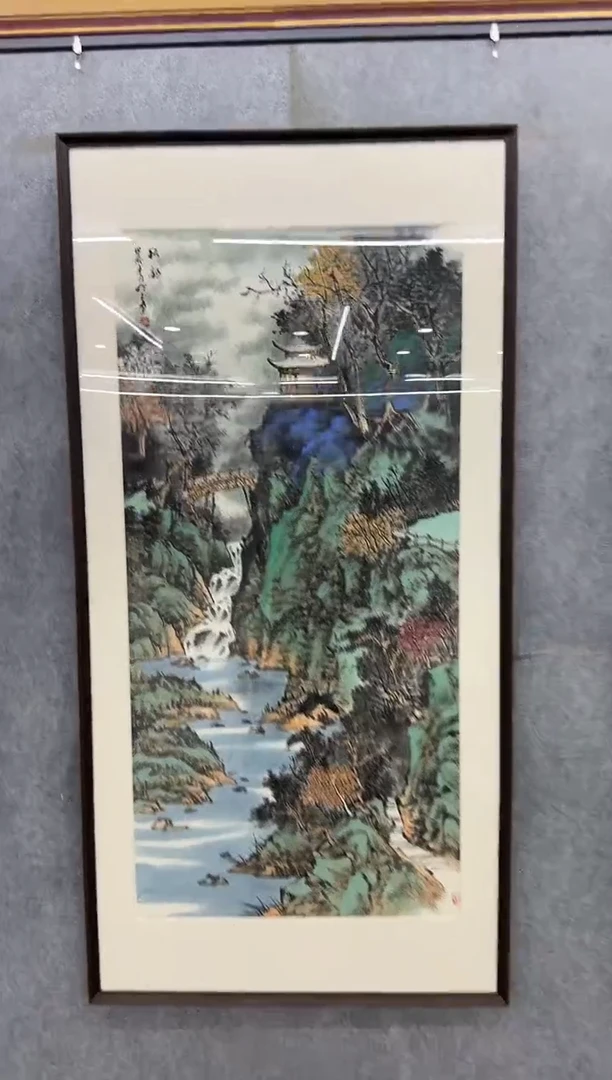 【闪购商品】绘画M 张伦玉-四尺-山水国画（不带框）