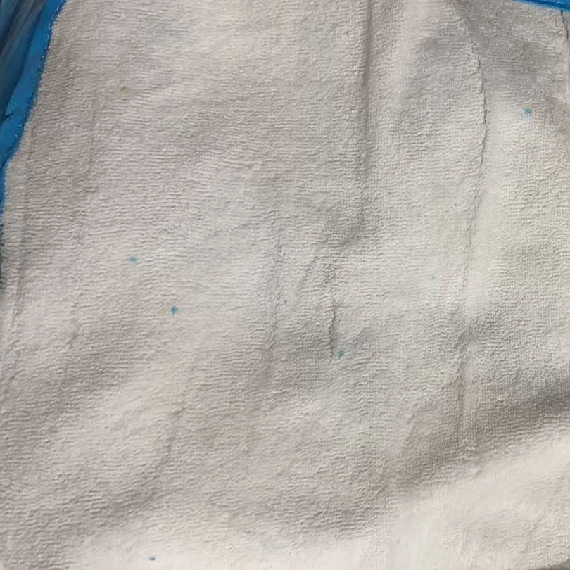 多包边纯色纱款棉方巾小毛巾 发20片 瑕疵发黄