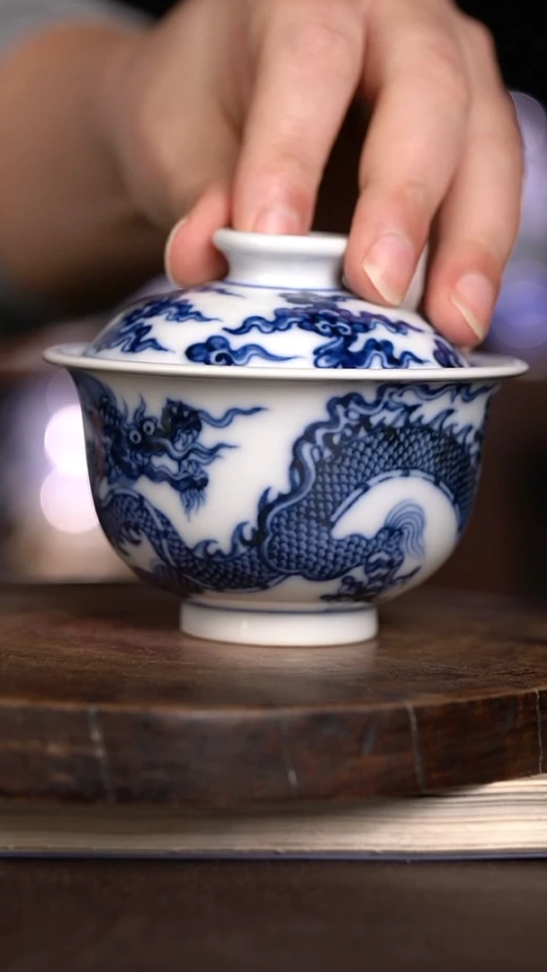 现代瓷  微瑕福利大布袋柴窑暇