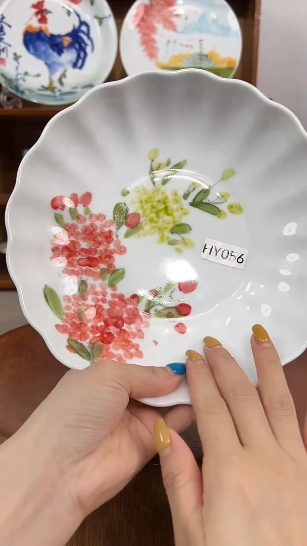 碗景德镇手工手绘陶瓷餐具