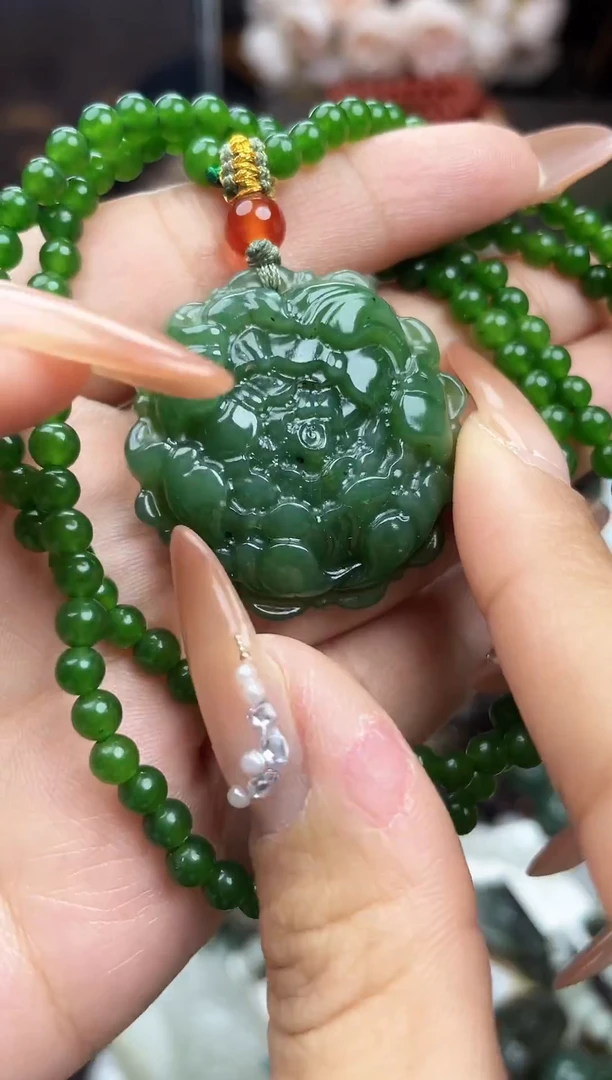 颈饰未镶嵌和田玉未镶嵌和田玉吊坠多样性拍一发一