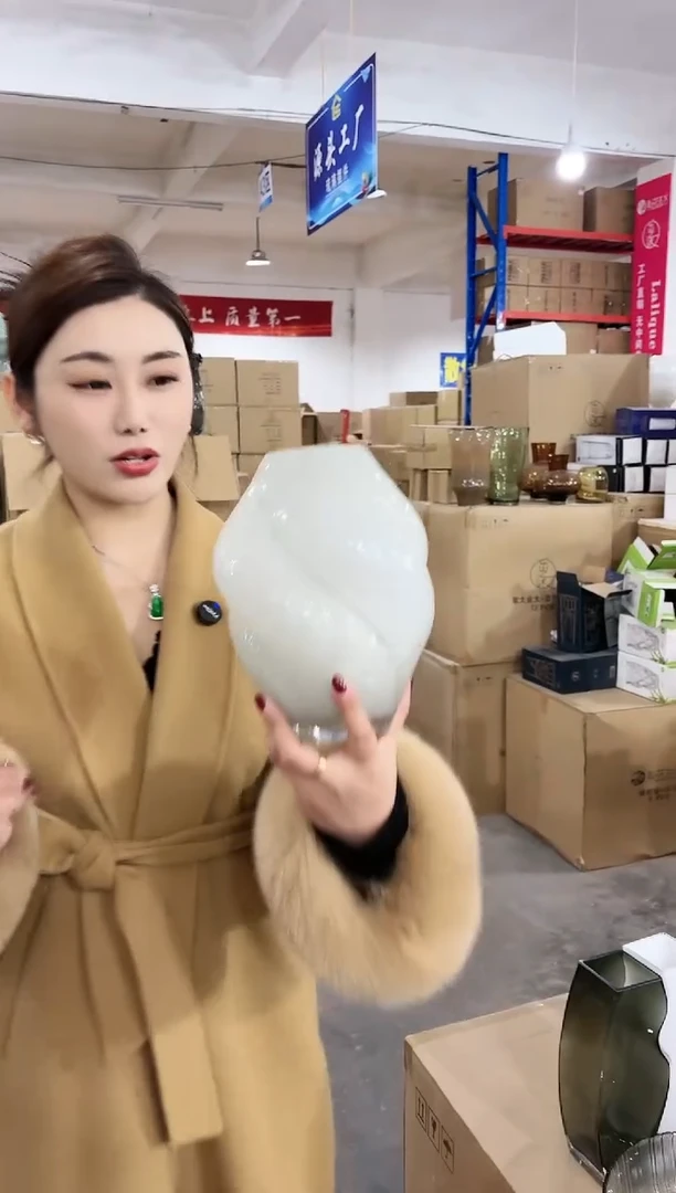 【闪购商品】玻璃私花贸易祁祁-微瑕--QL967