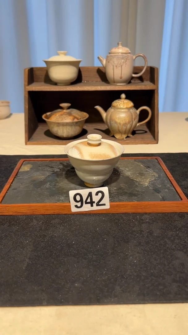 景德镇柴烧裸烧全手工A942