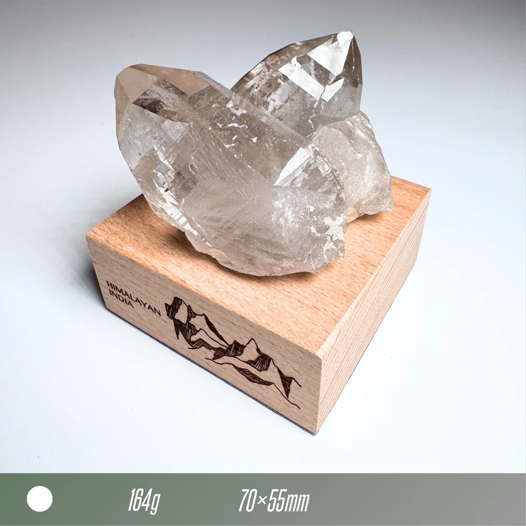 超福利【喜马水晶/印度/淡茶】天然水晶水晶矿物摆设收藏