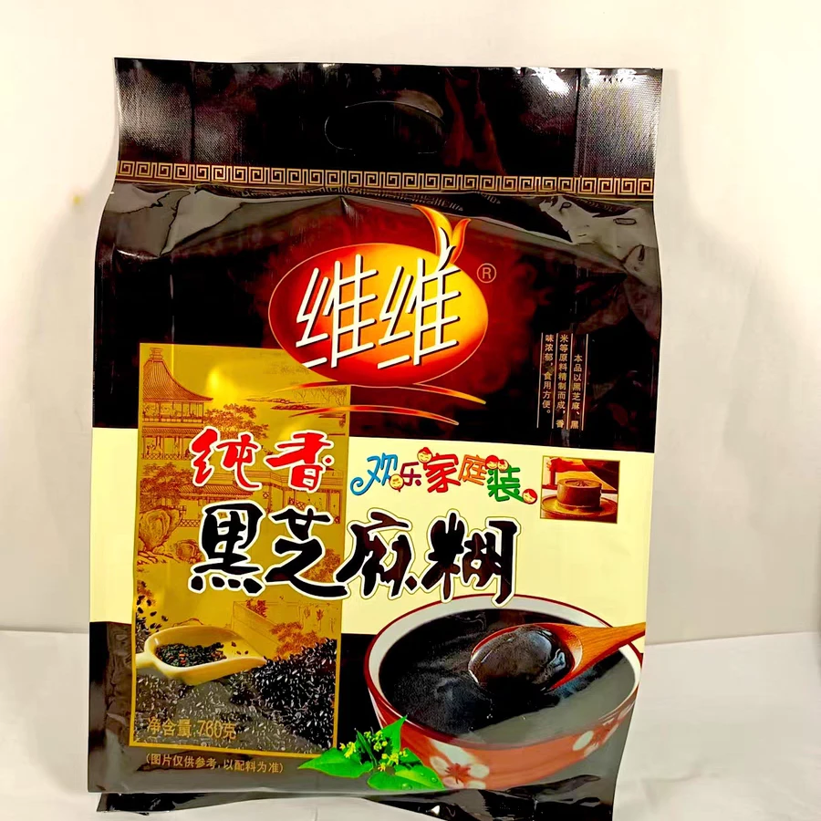 维维核桃纯香黑芝麻糊760g家庭装营养早餐原味谷物维维豆奶代餐
