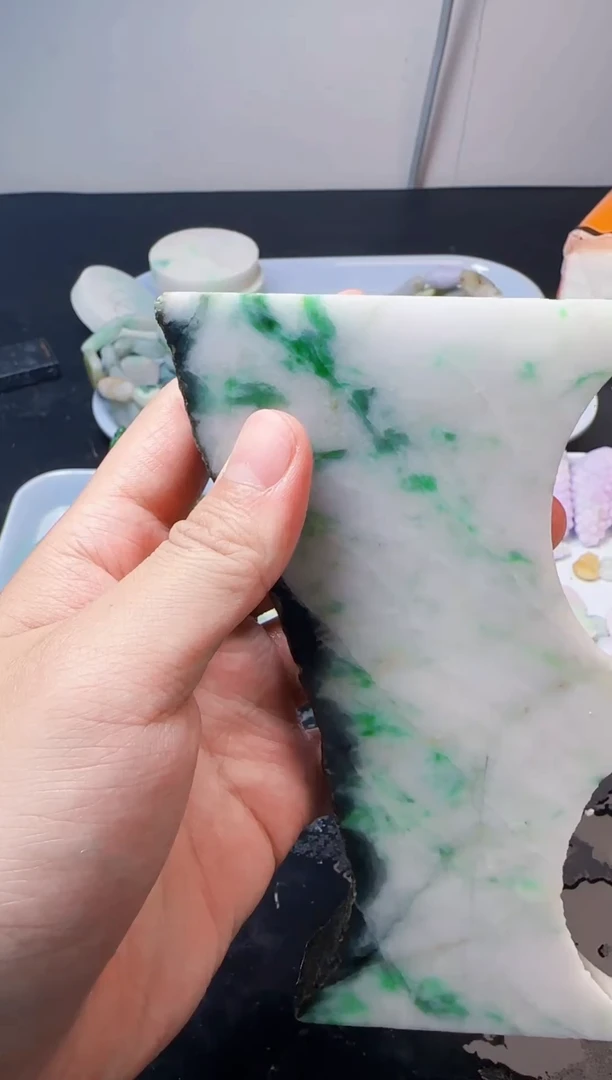 翡翠挂件未镶嵌远*·061天然A货翡翠