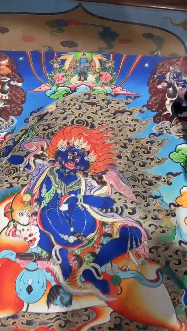 卷轴画天天的唐卡tk160