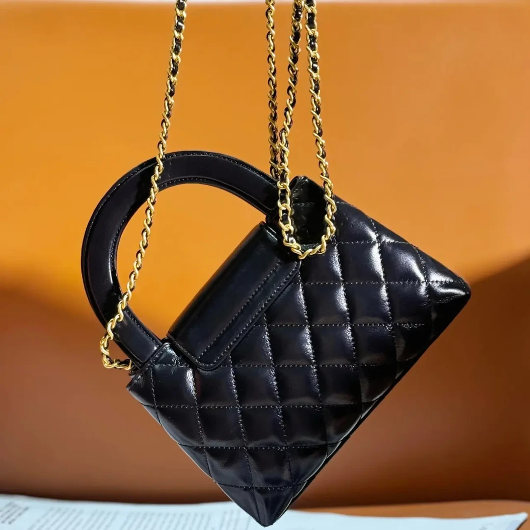 定制版~~2025新款小香风菱格手提链条包