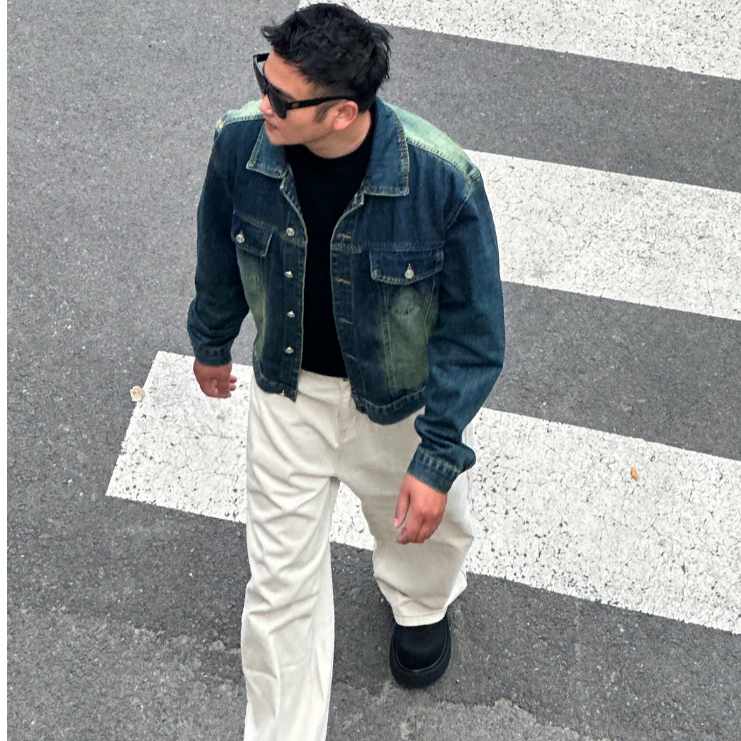 单品牛仔裤瑕疵尾货高街专拍美式夏季潮流破洞港风ins做旧嘻哈