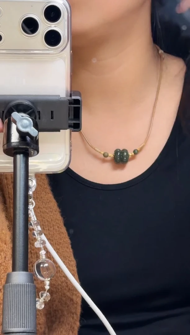 水晶摆件未镶嵌项链