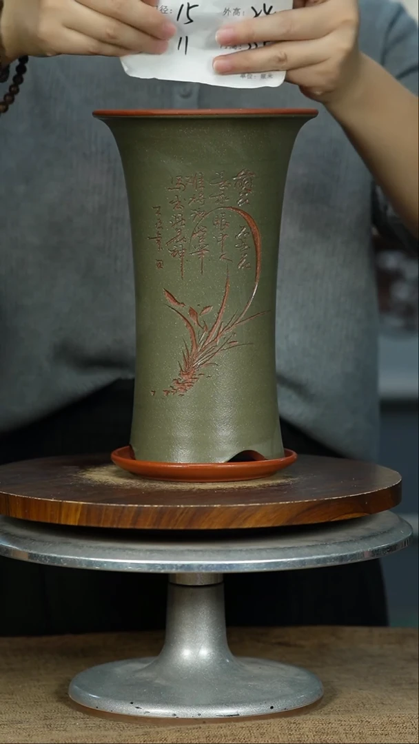 紫砂花盆795+Z紫砂花盆紫砂
