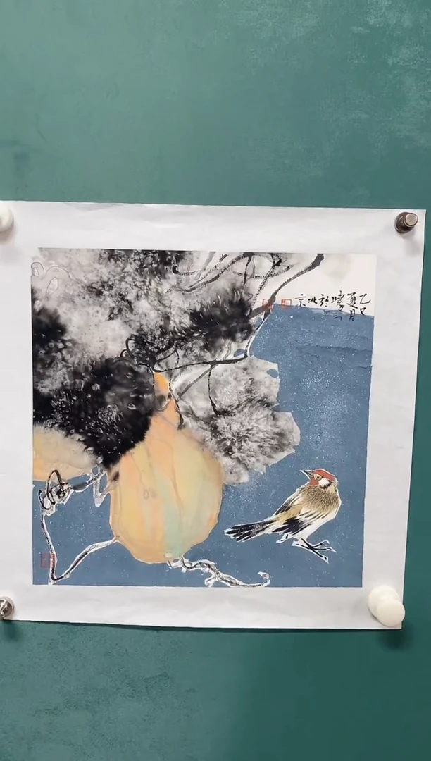 国画欧阳石坚老师作品福利