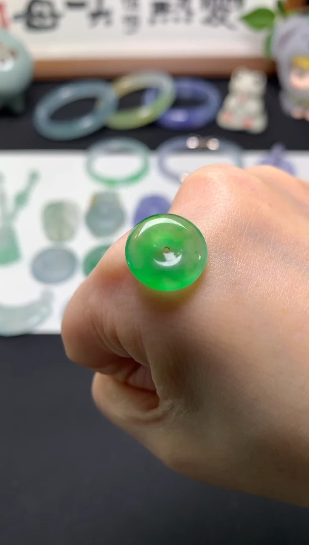 未镶嵌定制翡翠14.5*2.8