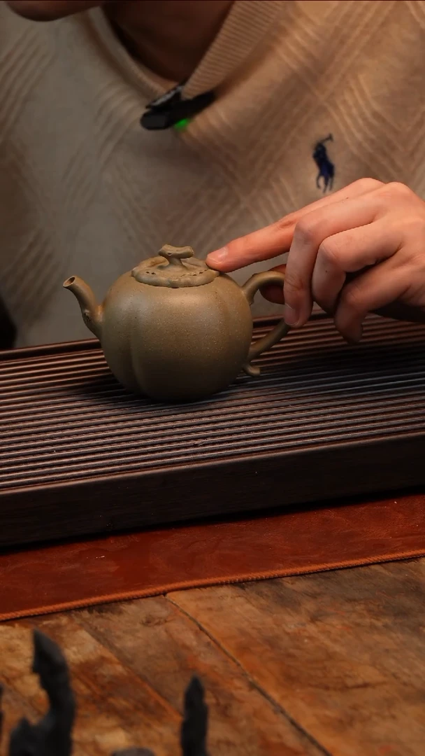 【闪购商品】紫砂茶壶高柿紫砂壶