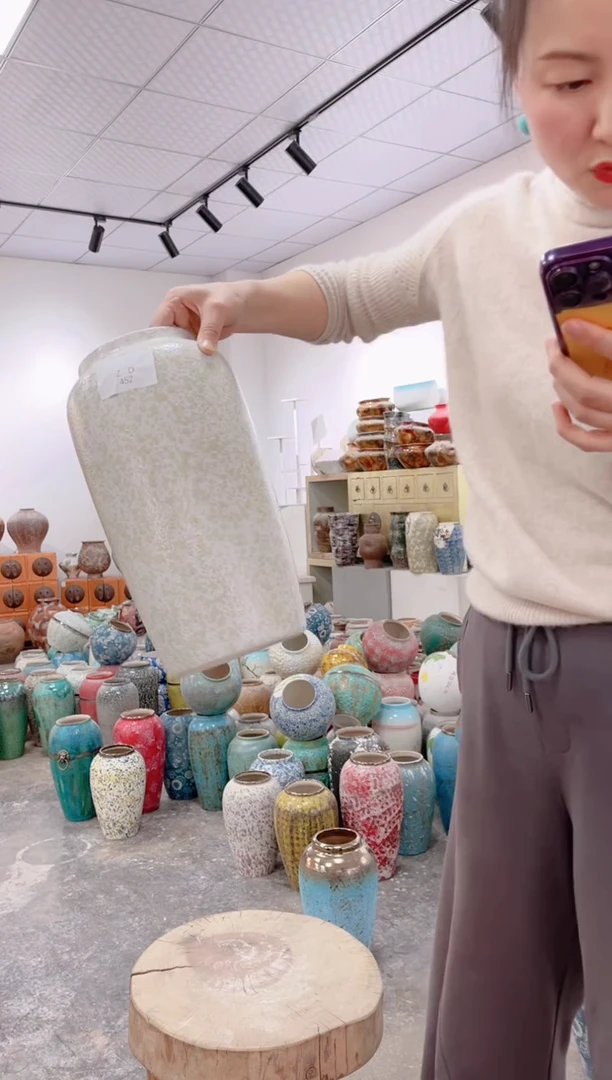 【闪购商品】瓶孤品 微瑕陶瓷花瓶 无花zd452