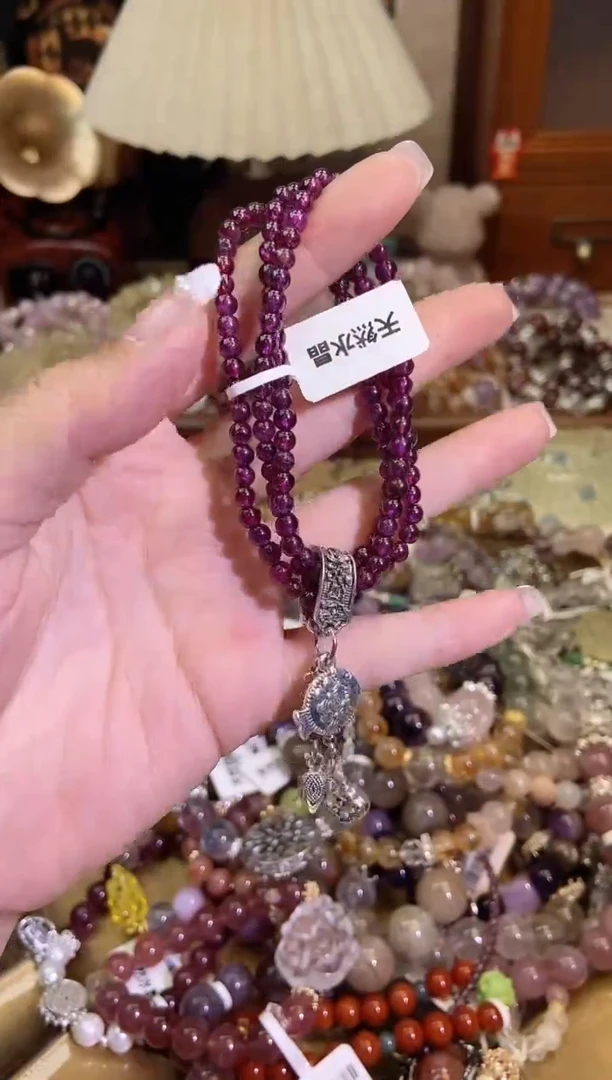 【闪购商品】石榴石手链未镶嵌660手串