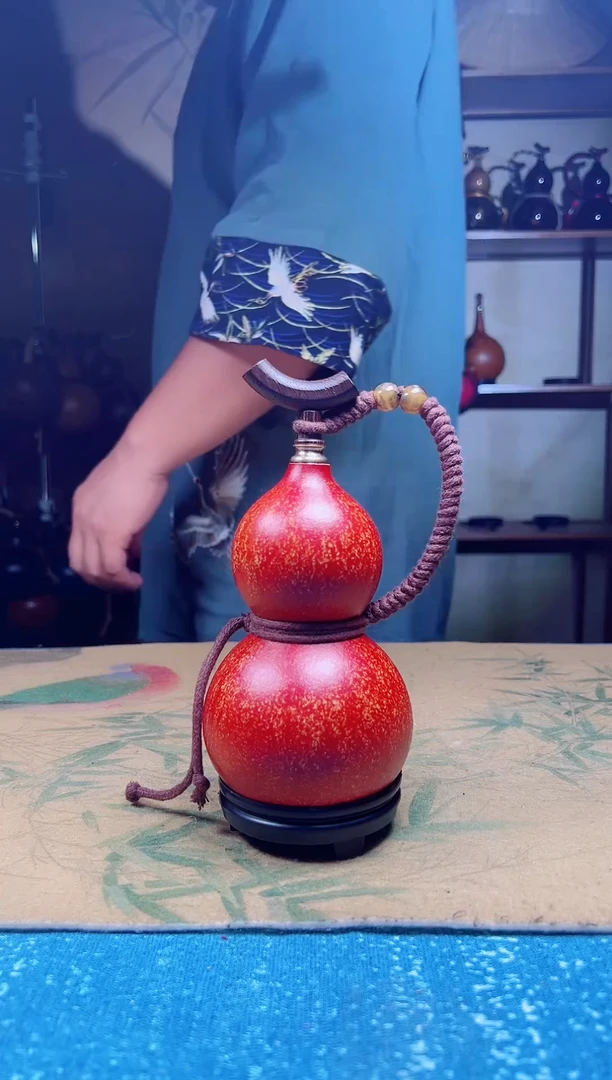 60-大漆酒葫芦-300ML左右（不带网兜）
