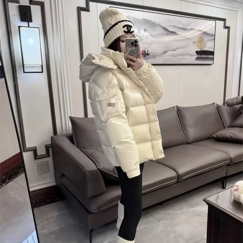 【长短款】【英法原单】【明星同款】休闲时尚宽松加厚冬季羽绒服