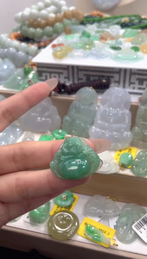 颈饰未镶嵌翡翠085多样性发货