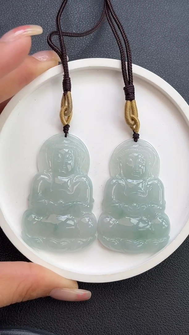 颈饰未镶嵌翡翠K640-970 观音多样性发一