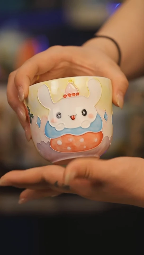 【闪购商品】摆件景德镇釉下彩绘设计师款式陶瓷