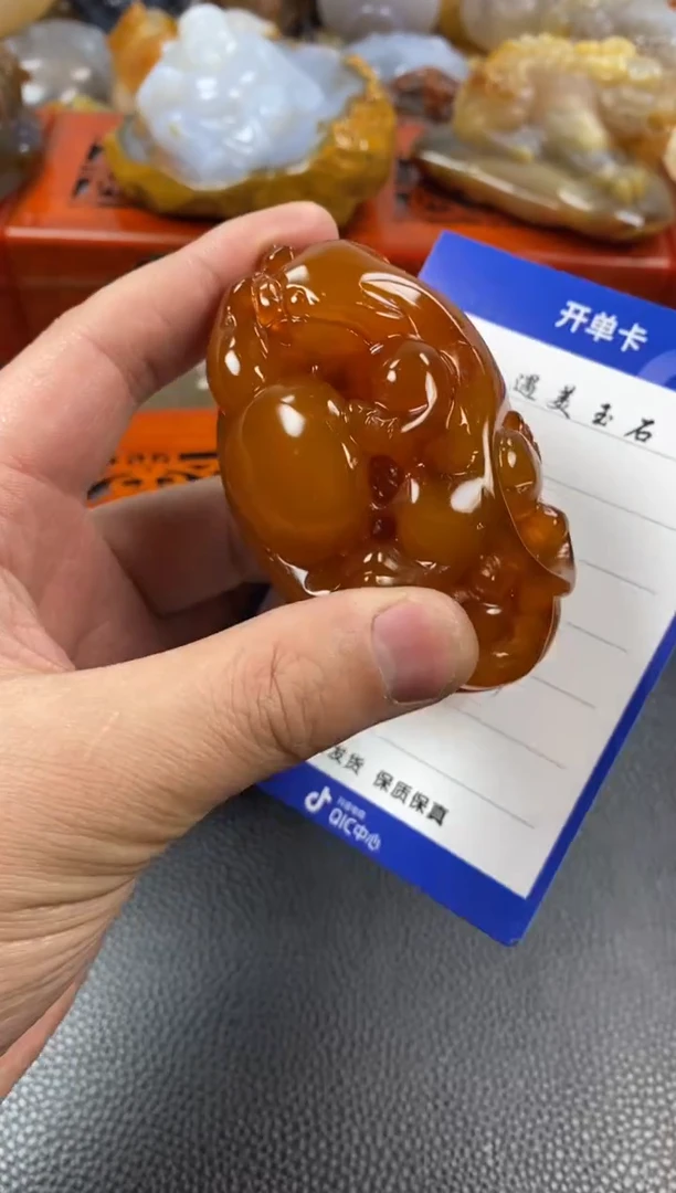 【闪购商品】玛瑙/玉髓手把未镶嵌1