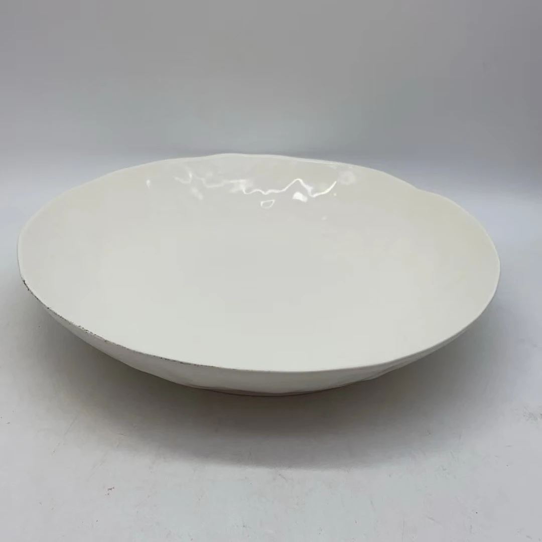 5868 不规则高边盘（口径30，高5）陶瓷餐具B10