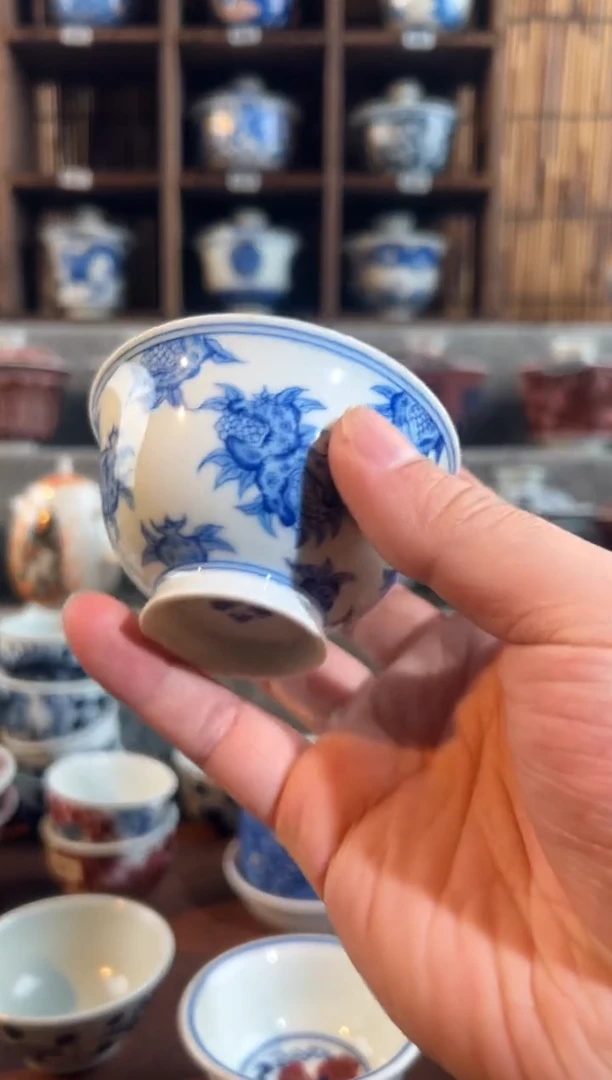 2439天禄言瓷全手绘茶器