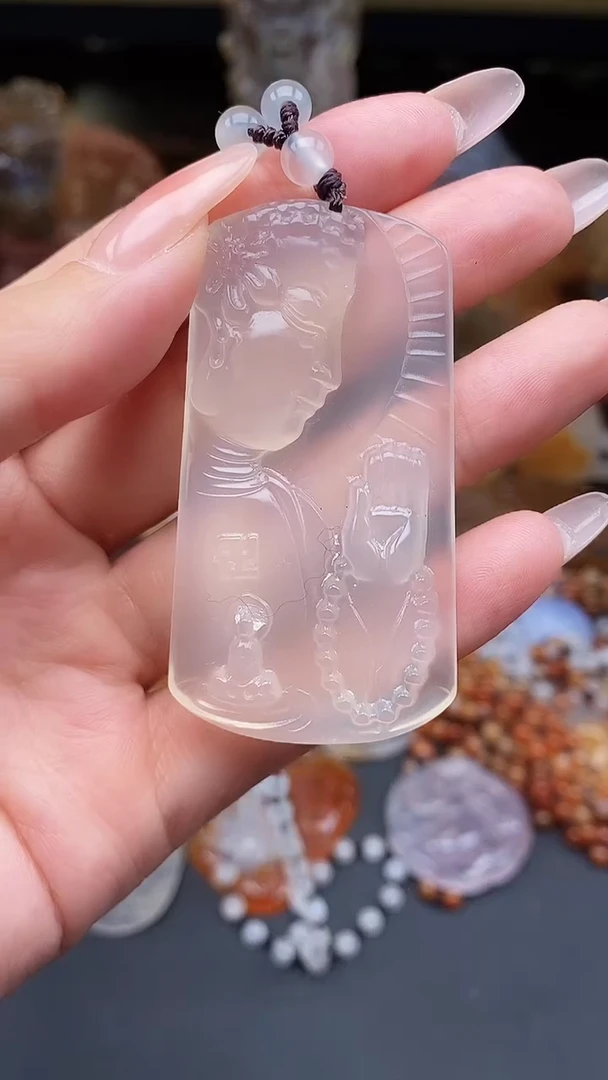 玛瑙/玉髓颈饰未镶嵌dd