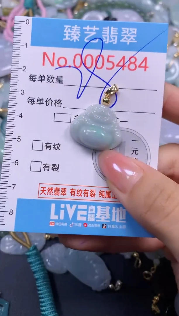 颈饰未镶嵌翡翠5484