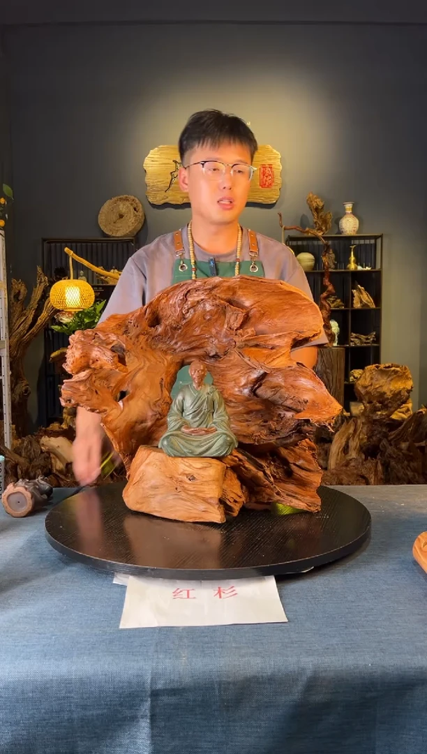 木卢师傅根艺作品（不包含人物摆件）