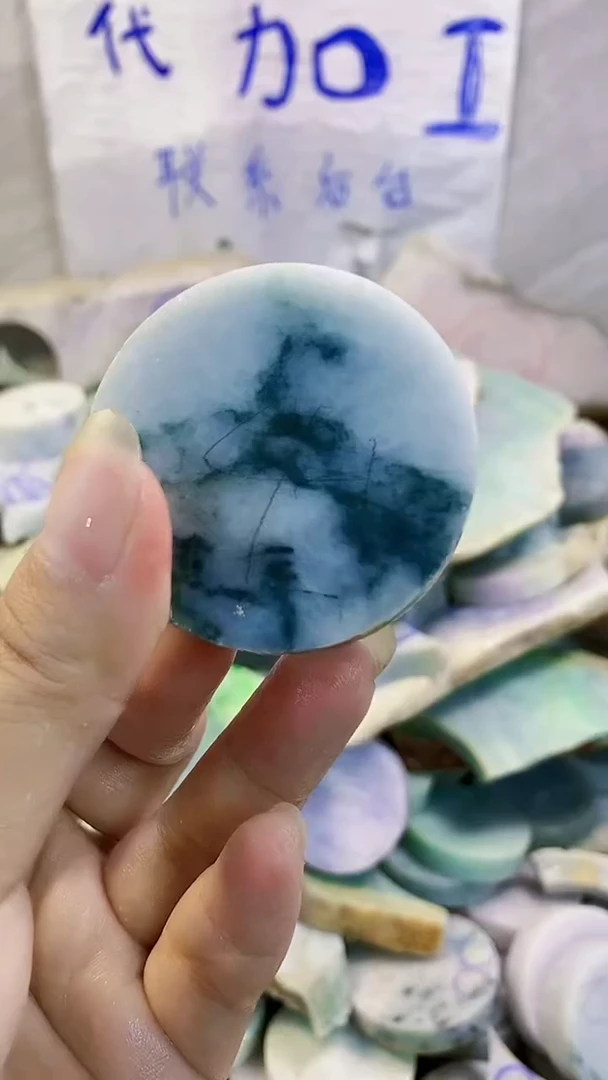 裸石翡翠纯天然翡翠A货48