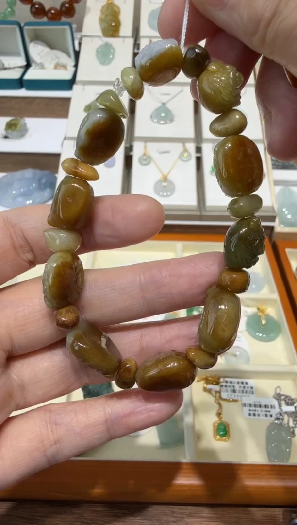 未镶嵌挂件翡翠A货翡翠多样性孤品