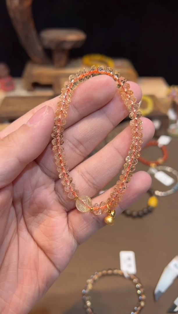 【闪购商品】水晶手链未镶嵌手饰@@E6299