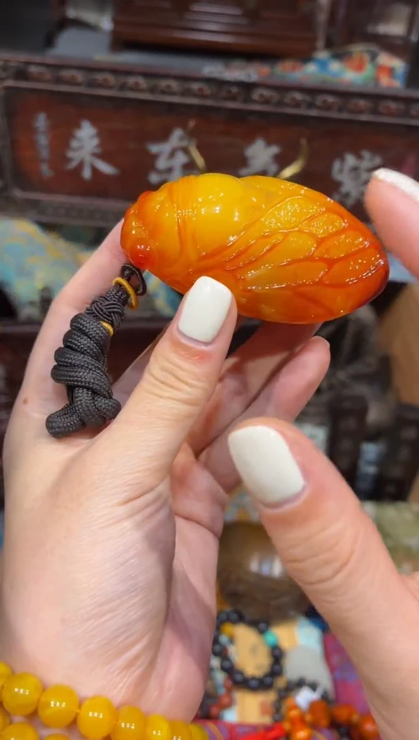 未镶嵌琥珀裸石慧心甄选直播推荐