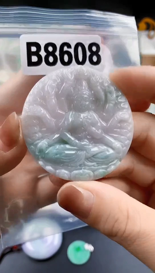 颈饰未镶嵌翡翠天然翡翠吊坠挂件