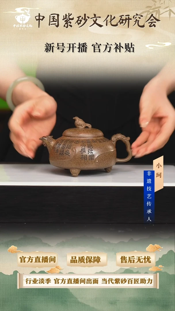 茶壶紫砂陶茶文化范     虎皮金砂250cc左右