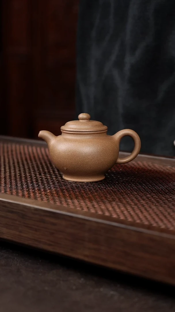 茶壶紫砂芝麻绿掇只