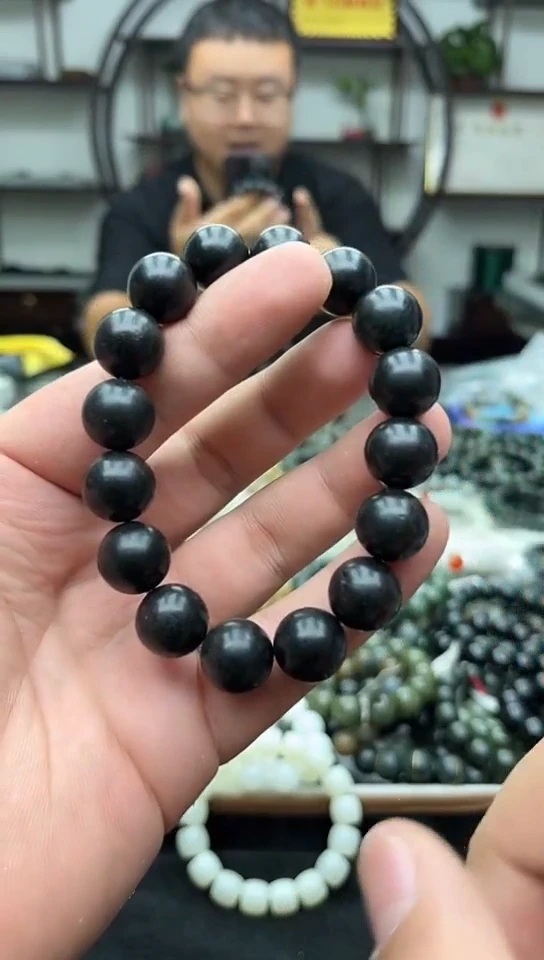 手串未镶嵌和田玉塔青14