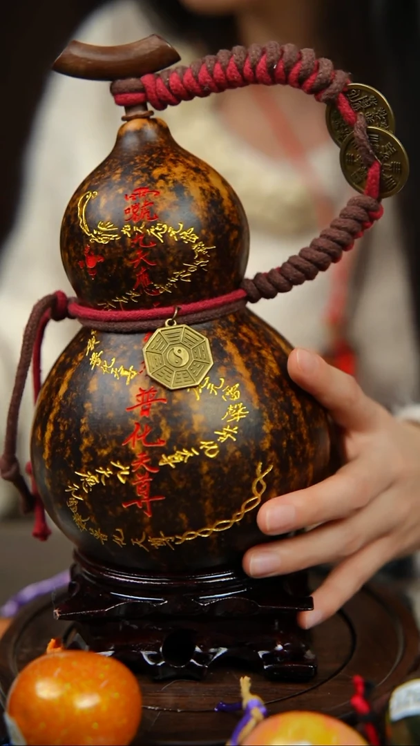 229号700ml左右非遗大漆酒葫芦