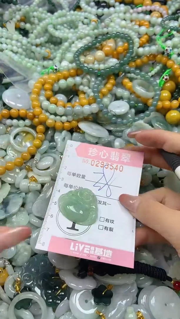 翡翠未镶嵌颈饰闪购0293540