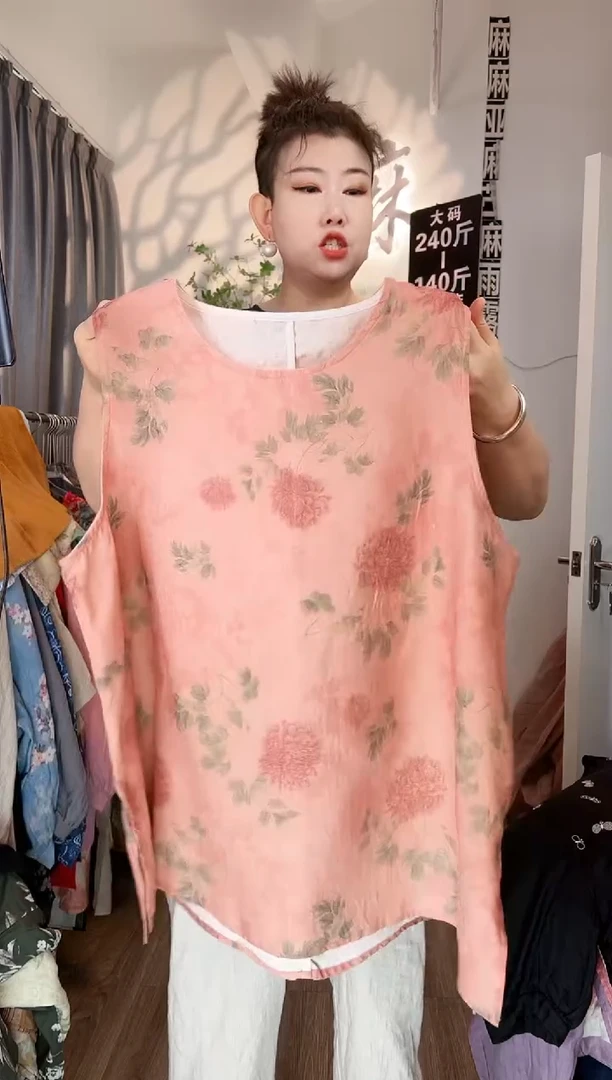 亚麻大码女装系列。