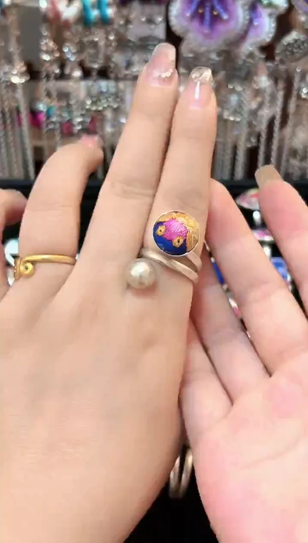 织绣 云织谣民族风精美饰品   192