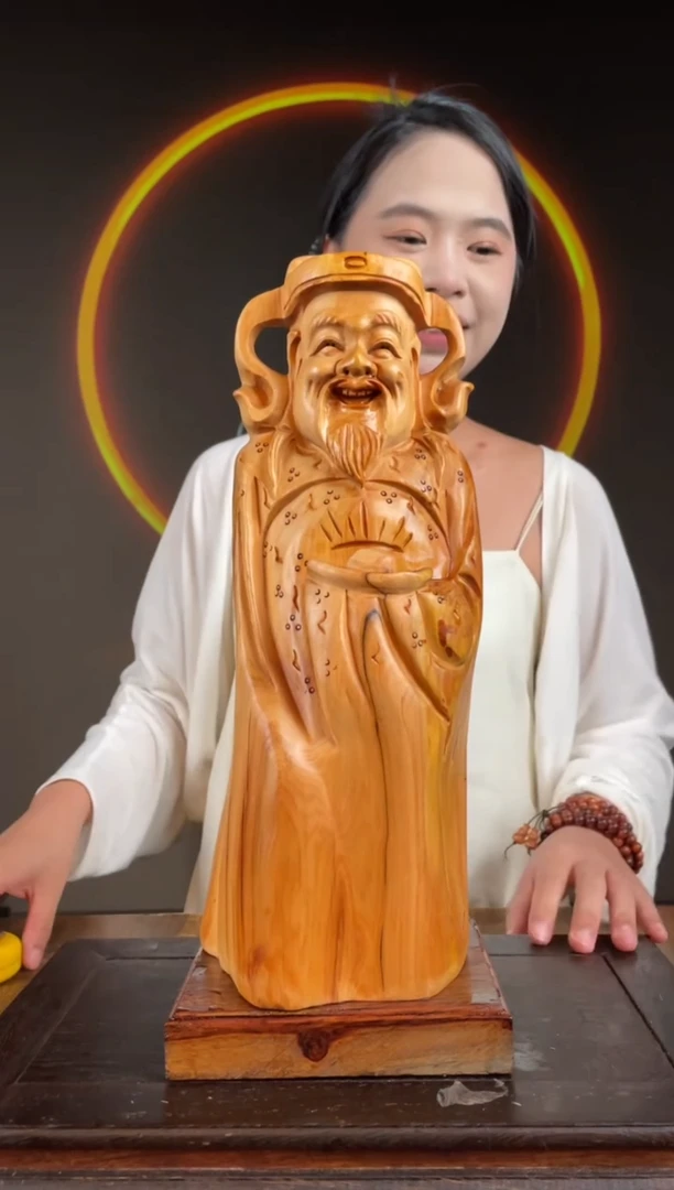 柏木（崖柏）手工摆件,先抢先得 编号:73