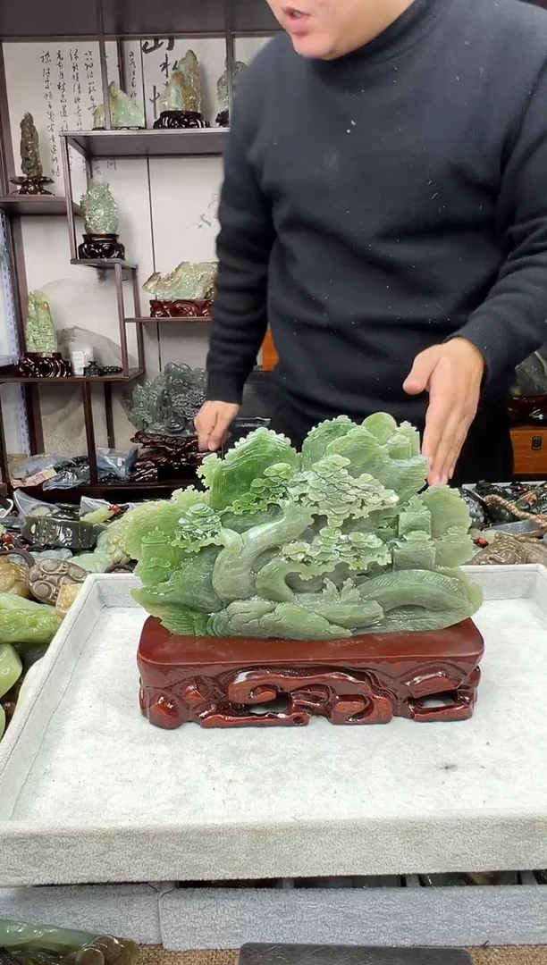 未镶嵌和田玉摆件1