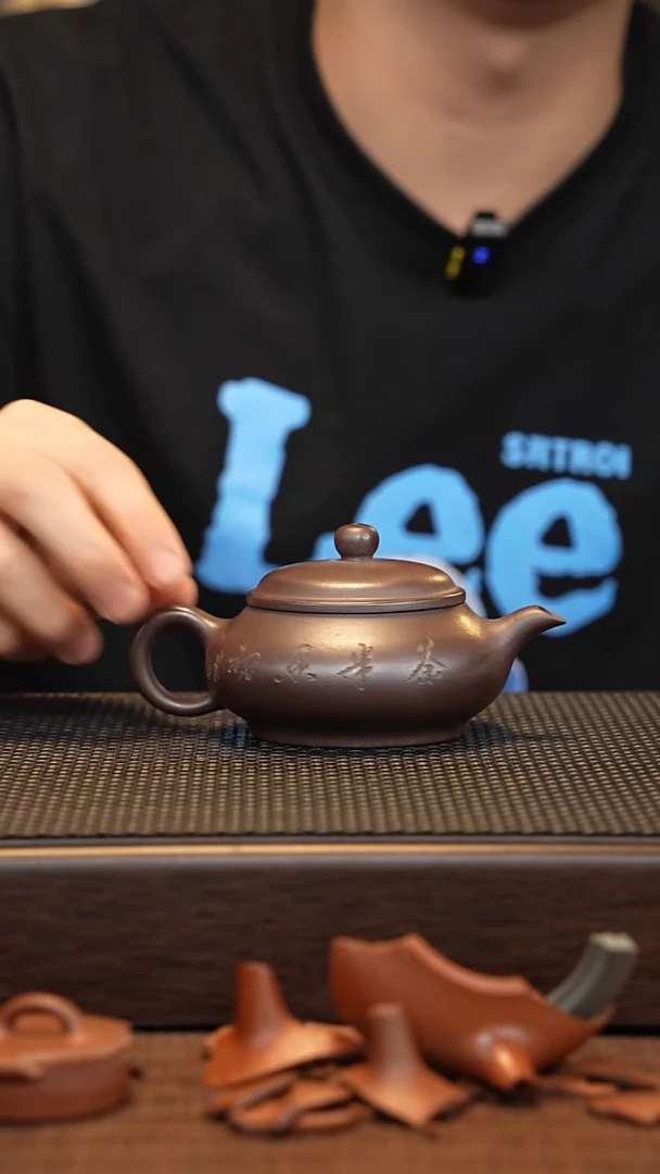 茶壶紫砂源头精品手工作品3261