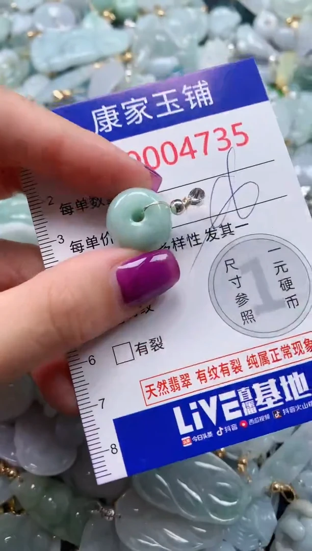 颈饰未镶嵌翡翠4735